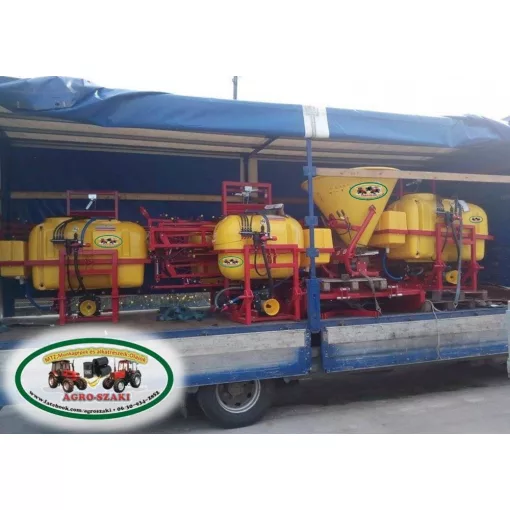 Függesztett szántóföldi permetezőgép 1000l / 15 m (Schriffert) erősített vázzal és kerettel (EURO KÖZÉPÁRFOLYAM SZERINT!)