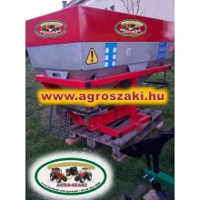 Műtrágyaszóró tűzihorganyzott 600 kg + 400 kg magasítóval, ponyvával 
