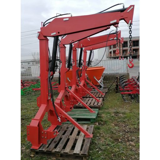 BIG-BAG zsákemelő 1,2 tonnás terhelhetőséggel, fronthidraulikára is rakható