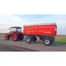 Metal-Fach 711/3 12t pótkocsi FULL felszerelt