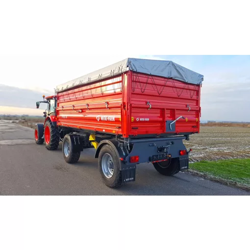 Metal-Fach 711/3 12t pótkocsi FULL felszerelt