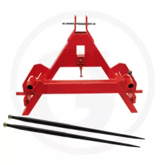 Bálaszállító villa (800kg terhelhetőséggel) 