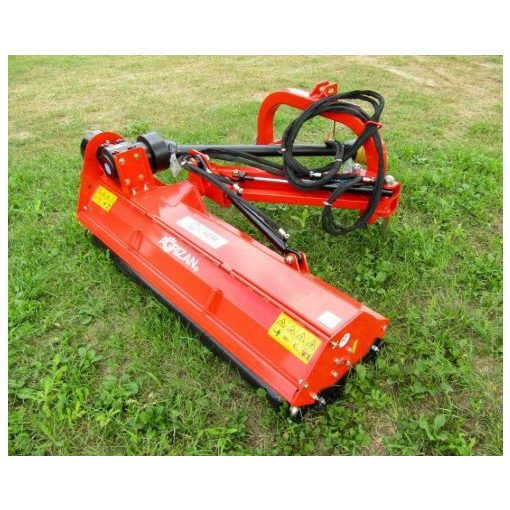Szárzúzó / Mulcsozó / Rézsűvágó, 125 cm-es, AGRIZAN (kalapácsos, kardántengellyel) AGLK