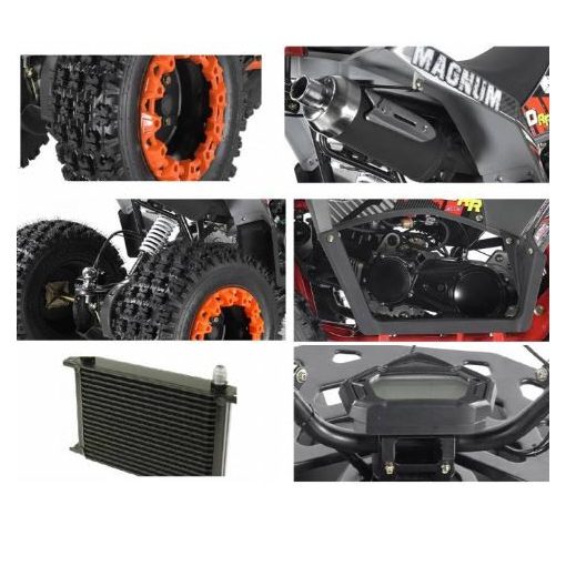 Quad Apollo Magnum 250 (akár T3B kategóriára vizsgáztatható) automata, vonóhoroggal!