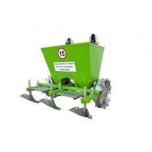 Burgonya ültető vetőgép 2 soros Fém kerékkel 