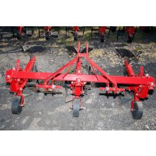 Sorközművelő kultivátor 3 kocsis kompletten (művelő tagokkal, állítható töltögető ekékkel) 