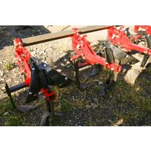 Sorközművelő kultivátor 3 kocsis kompletten (művelő tagokkal, állítható töltögető ekékkel) 