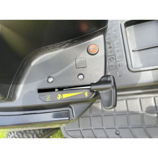 Black-edition pro-155/98s 98cm traktor 6,5kw oldalkidobós mulcs készlettel