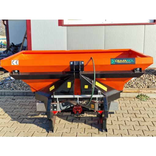 Műtrágyaszóró 2 tárcsás, hidr. nyitás-zárás (400 literes) ponyvával