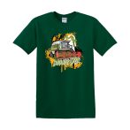 Claas Dominátor zöld rövid póló