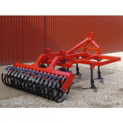 Grubber 2,2 m 5-szárnyas kapával ékgyűrűs hengerrel 