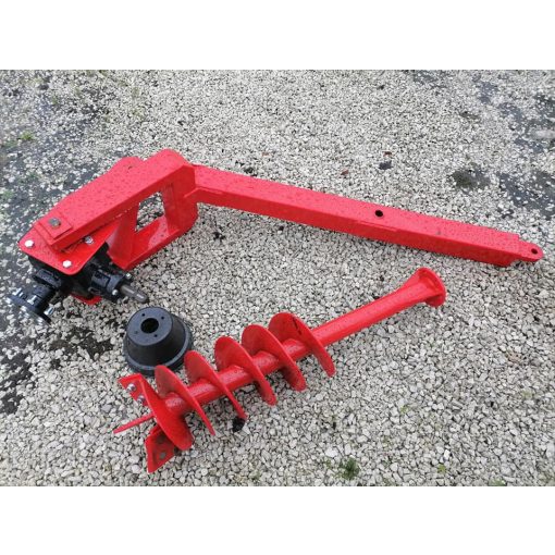 Gödörfúró Lengyel 2 db fúrófejjel (25+50cm) együtt 