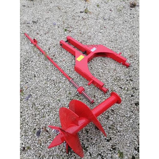 Gödörfúró Lengyel 2 db fúrófejjel (25+50cm) együtt 