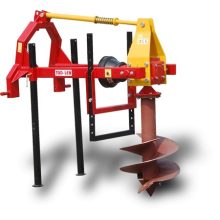 Gödörfúró Lengyel 2 db fúrófejjel (25+50cm) együtt 