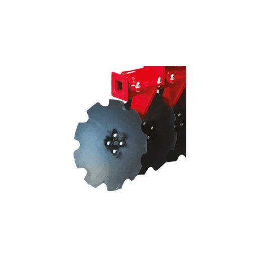 Rövidtárcsa Growmak 2,25 méteres függesztett, csipkés rögtörő hengerrel