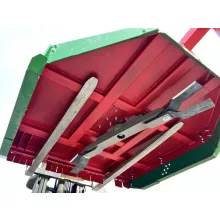 Szárzúzó 100 cm-es duplakéses függőleges tengelyű szárzúzó Lengyel