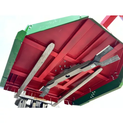 Szárzúzó 100 cm-es duplakéses függőleges tengelyű szárzúzó Lengyel