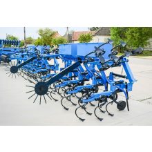 Leko 6 sorközművelő kultivátor 7 kocsival szerelve HIDR.+MŰTRÁGYASZÓRÓVAL MAGYAR 