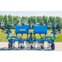 Leko 6 sorközművelő kultivátor 7 kocsival szerelve HIDR.+MŰTRÁGYASZÓRÓVAL MAGYAR 