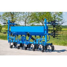 Leko 8 sorközművelő kultivátor 9 kocsival szerelve, HIDR.+ MŰTRÁGYASZÓRÓVAL  MAGYAR 