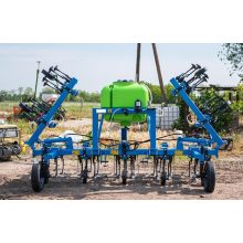 Leko 8 sorközművelő kultivátor 9 kocsival szerelve, HIDR. FOLYÉKONY MŰTRÁGYASZÓRÓVAL MAGYAR 