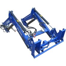 MTS900 Homlokrakodó MTZ 320.4 traktorhoz, 900kg teherbírású, joystikkal (EURO-NORM csatlakozós)