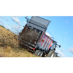 SZERVES TRÁGYASZÓRÓ 10Tonnás  METAL-FACH N267/2 