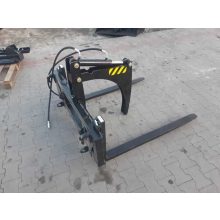 Rönkfogó adapter 1 fogas hidraulikus, raklapvillával