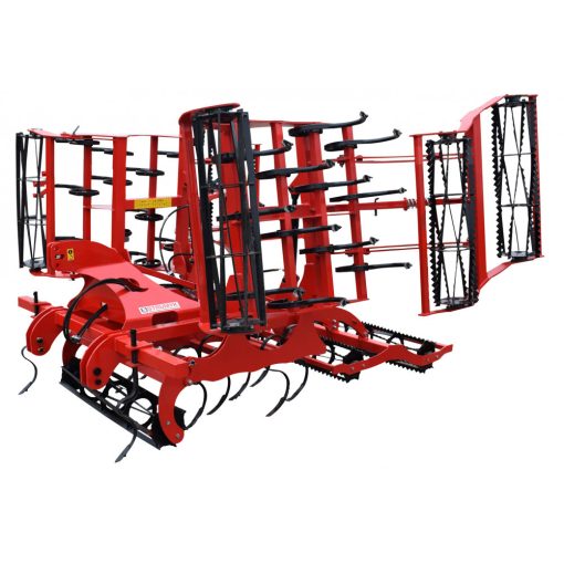 Strumyk magágykészítő kombinátor 4,6m munkaszélességgel hidraulikus csukással   