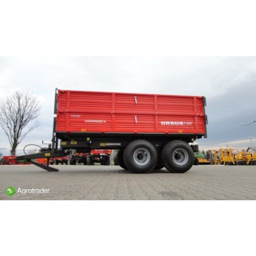 URSUS T-042 Tandem PÓTKOCSI 7 Tonnás magasítóval 