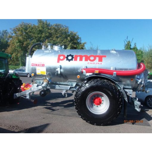 Pomot T544/3 Tartálykocsi/Szippantós kocsi 8000L-es 