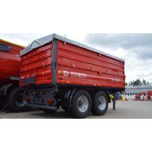 Metal-Fach T730.1 8Tonnás PÓTKOCSI ponyvával, magasítóval 