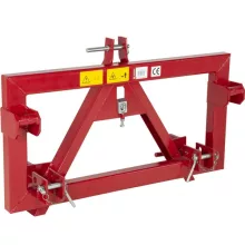 Homlokrakodó átalakító adapter 3 pont csatlakozótól EURO-NORM csatlakozóra (2kat)