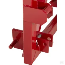 Homlokrakodó átalakító adapter 3 pont csatlakozótól EURO-NORM csatlakozóra (2kat)