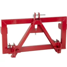 Homlokrakodó átalakító adapter 3 pont csatlakozótól EURO-NORM csatlakozóra (2kat)