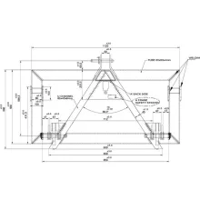 Homlokrakodó átalakító adapter 3 pont csatlakozótól EURO-NORM csatlakozóra (2kat)