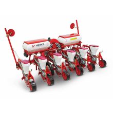 Szemenkénti TÖRÖK vetőgép  6 soros, műtrágya adagolóval, duplatárcsával fix vázas   