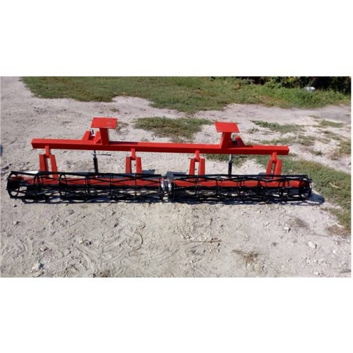 Vontatott nehéz tárcsa 6,6m hidraulikus öntvény távtartókkal 610mm-es lapokkal! 