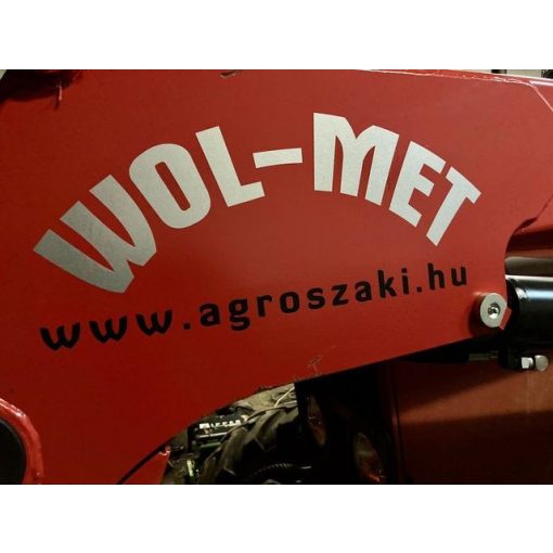 Wol-Met Homlokrakodó (lengyel), 1,5T teherbírású, joystickkal + AJÁNDÉK HÁTSÓHÍD MEREVÍTŐVEL