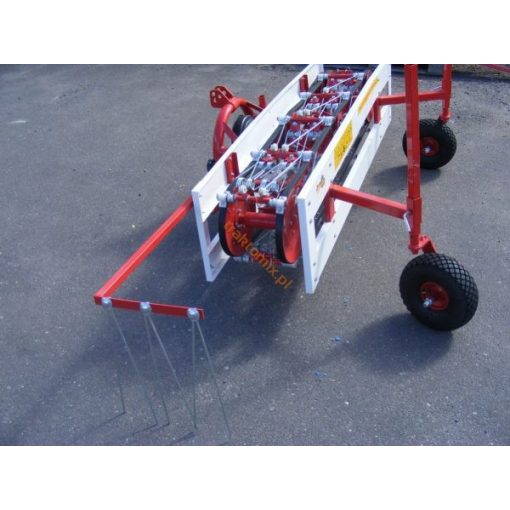 Z296/1 hevederes rendsodró, szíjas rendkezelő 140 cm munkaszélességgel