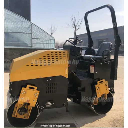 HYTEC ZL 2.0 tandem henger derékcsuklós, hidraulikus rezgés-első kerék vibrációs 75Hz