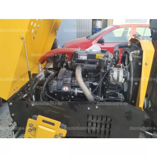 HYTEC ZL 2.0 tandem henger derékcsuklós, hidraulikus rezgés-első kerék vibrációs 75Hz