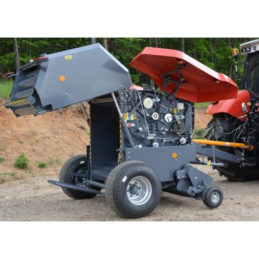 Metal-Fach Z562 Bálázó központi kenéssel és hálós kötözéssel (fém burkolatos kivitel)